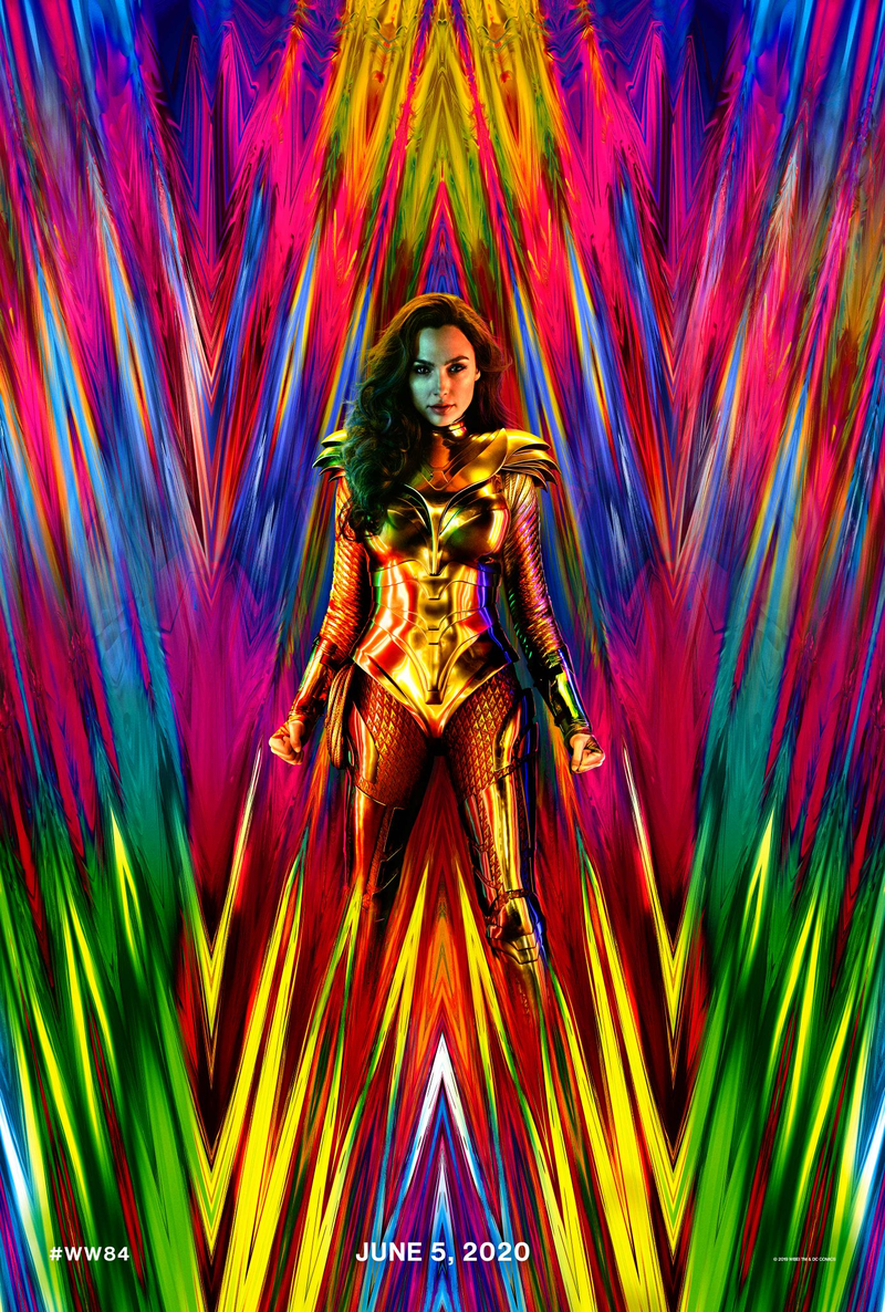 The teaser poster for Wonder Woman 1984.